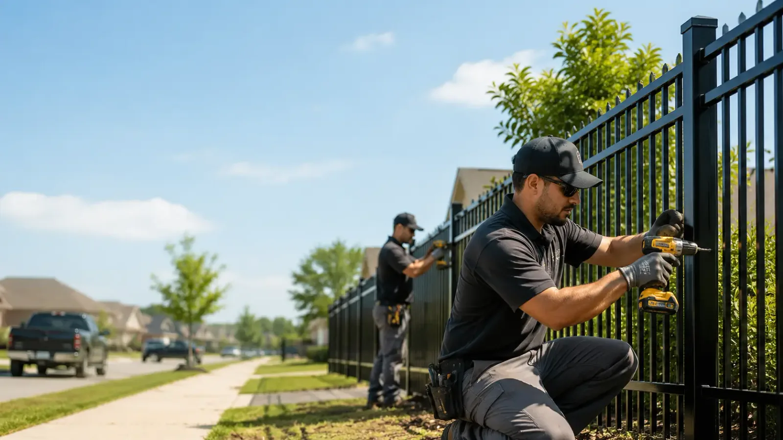 Metal Fence Installation in Chili, WI